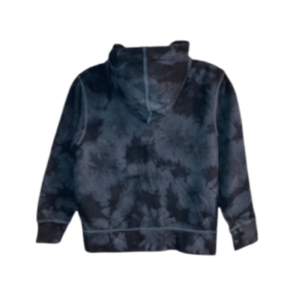 Gap Kids Boy’s Hoodie, Sweater full zipper-up | Blue Tie-dye | Size Medium (8) - Picture 2 of 5